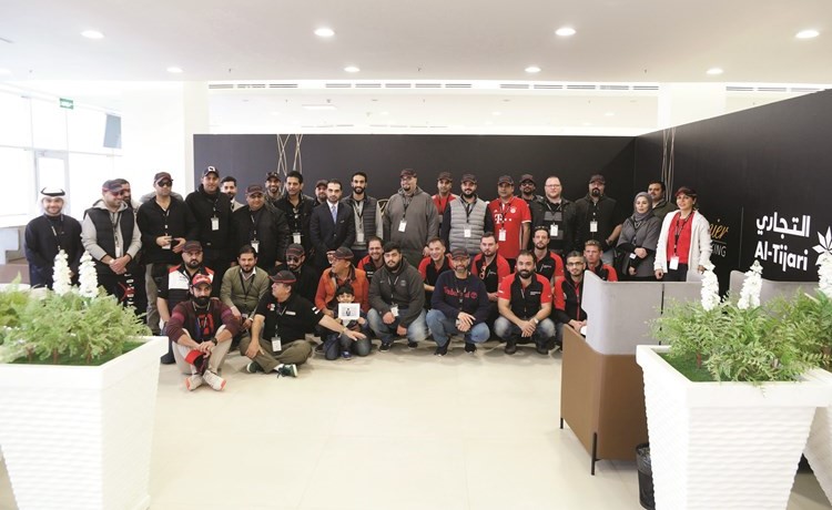 عملاء التجاري المشاركون في الفعالية﻿