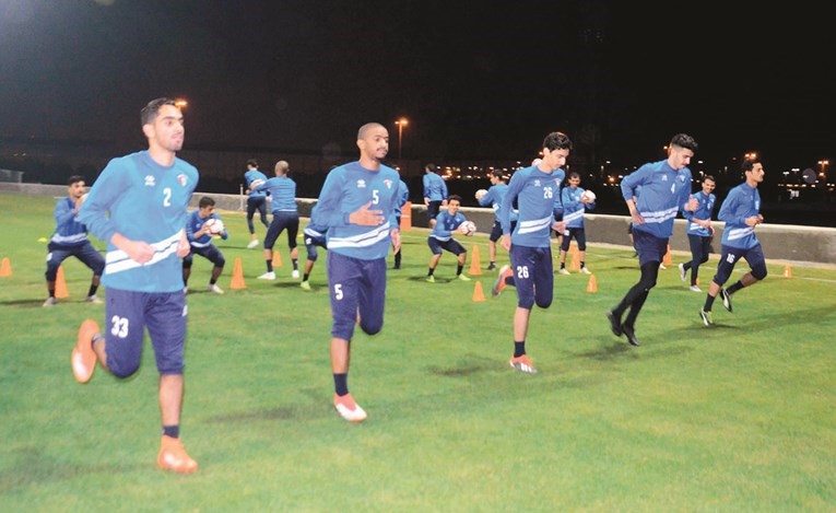«الأولمبي» يستعد بقوة على ستاد جابر