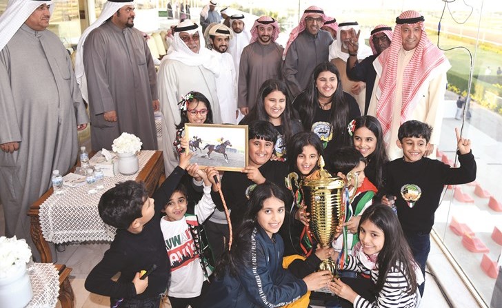 تتويج إسطبل النشاما بكأس الشيخ عبدالله السالم﻿