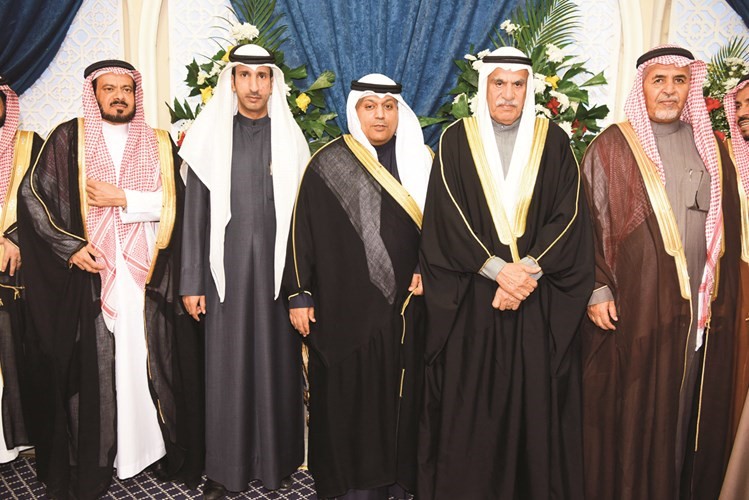 أحمد السعدون وعليان السهلي الحربي وعاطي الجدعاني يباركون﻿