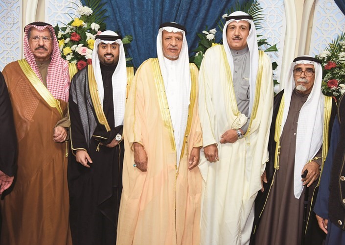عيد الخيوطي ومبارك بن جشعم ومحمد المبيريك وملوح الحربي يهنئون﻿