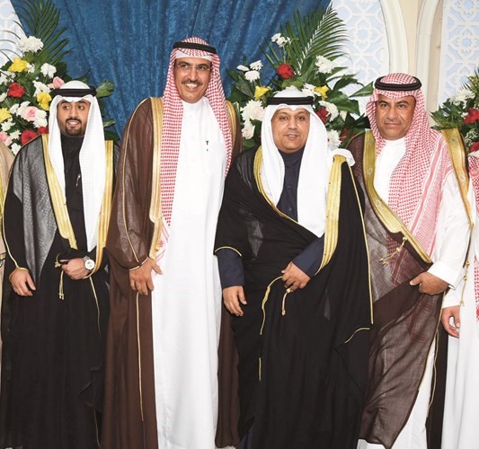 ناصر الدوسري وم.عبدالله السمحان يباركان﻿
