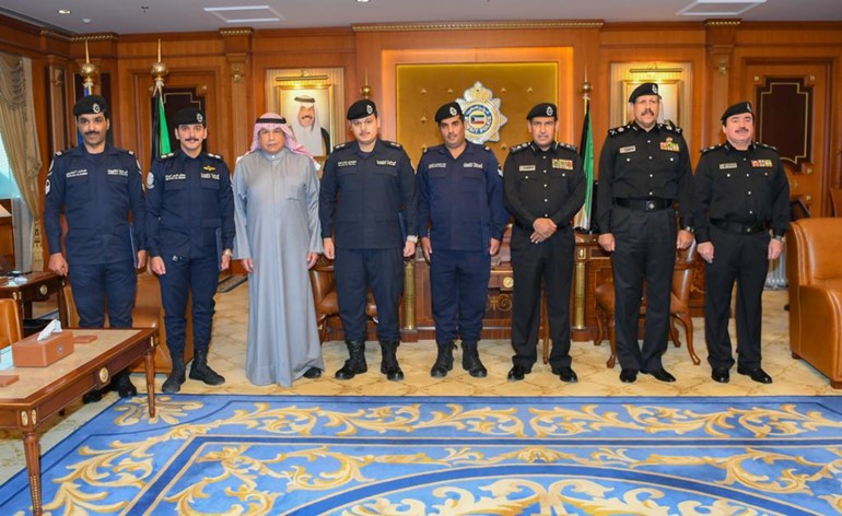 الجراح مكرماً ضباطاً كشفوا جريمة اختطاف مواطن:أكدتم أن رجال الأمن هم العيون الساهرة لحماية الوطن والمواطنين