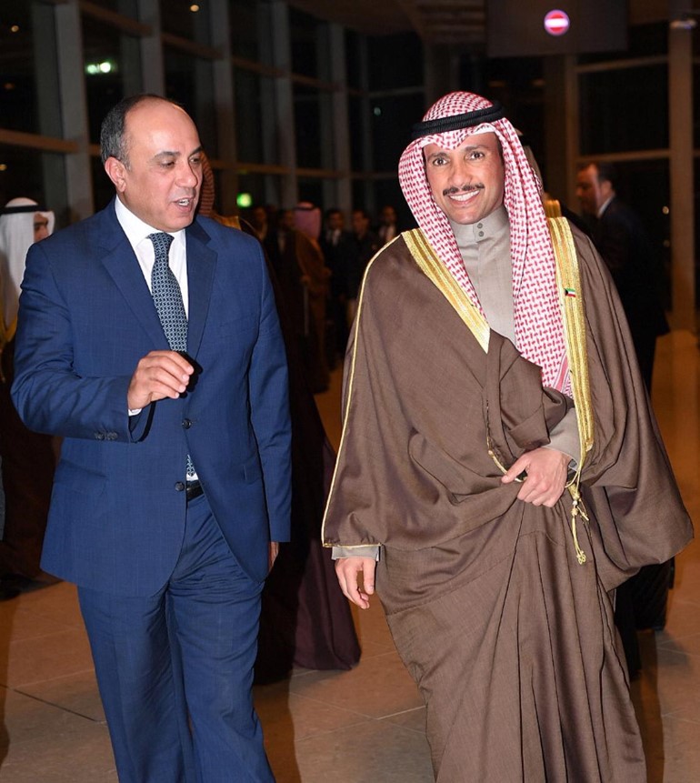 الغانم يصل الى الاردن للمشاركة بأعمال مؤتمر الاتحاد البرلماني العربي