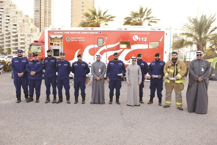  ومشاركة فعالية بيتك مع الإدارة العامة للإطفاء﻿