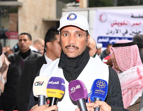 مرزوق الغانم يشيد بدور الهلال الأحمر المجسد لسياسة سمو الأمير في التدخل الإنساني
