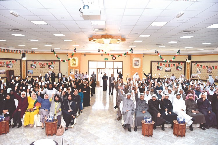 جانب من التصويت على التقريرين المالي والإداري﻿