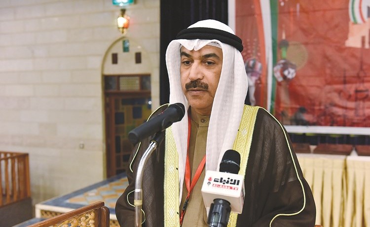 جواد المتروك متحدثا ﻿