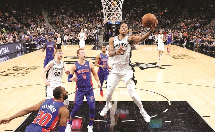 سبيرز يصمد ويسقط ناغيتس في الـ «NBA»