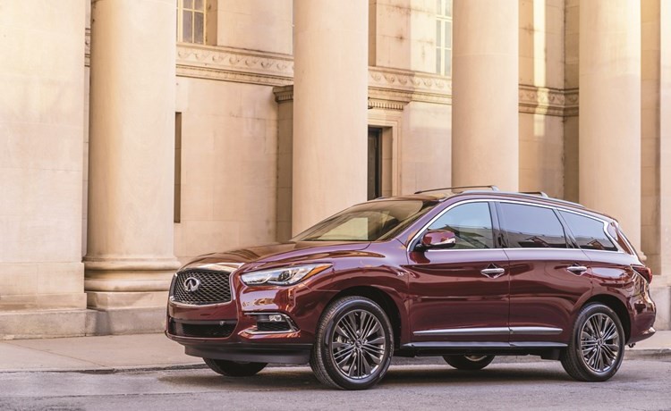 إنفينيتي QX60 تنال جائزة «أفضل سيارة مقابل سعرها» عن العام 2019