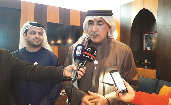محمد الرميثي متحدثا في بيروت﻿