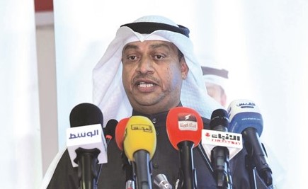 مرشح الدائرة الثانية د.حمد المطر متحدثا﻿