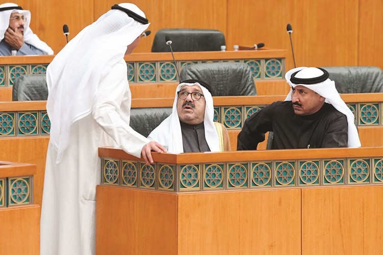 الشيخ ناصر صباح الاحمد وسعد الخنفور وعسكر العنزي﻿