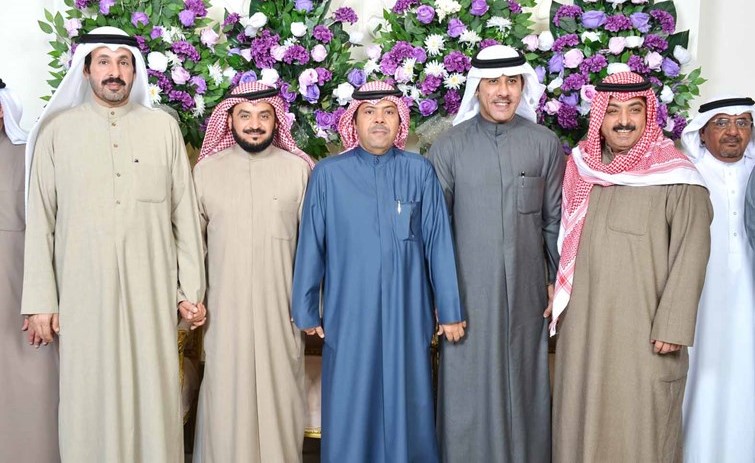 د.محمد الحويلة وفهد البراك يباركان لسعد العجمي﻿