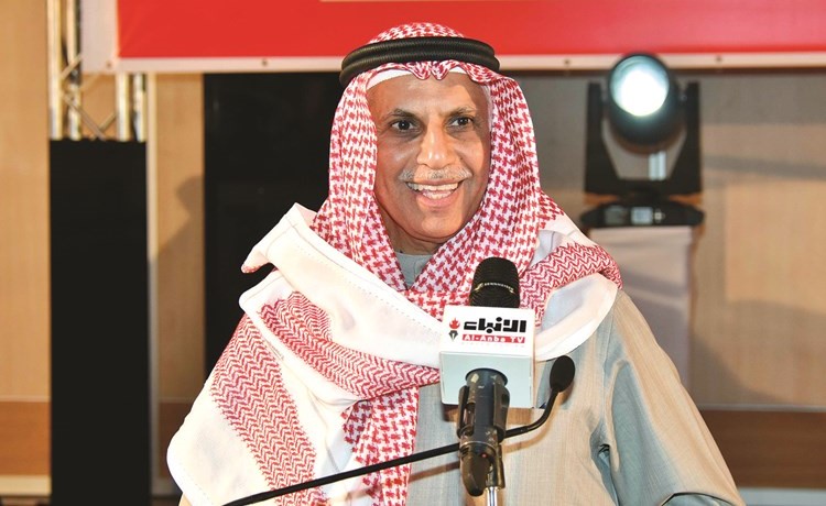 مبارك ناصر الساير متحدثا﻿