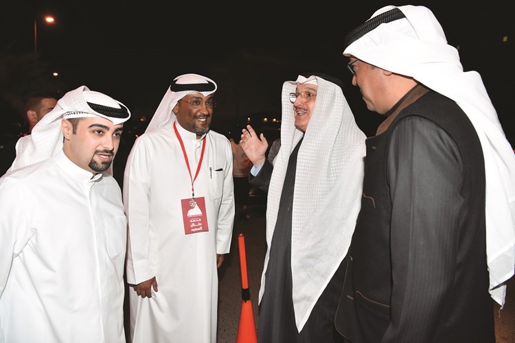 كامل العوضي مباركا للسعيد افتتاح مقره﻿