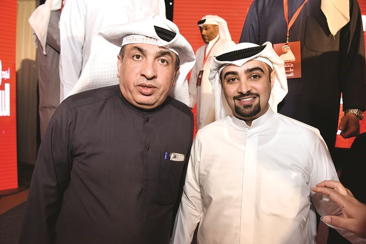 محمد السعيد مع الزميل فرج ناصر﻿