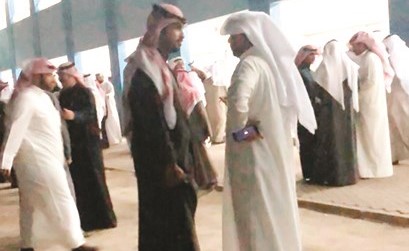 جانب من الحضور خلال الانتخابات﻿