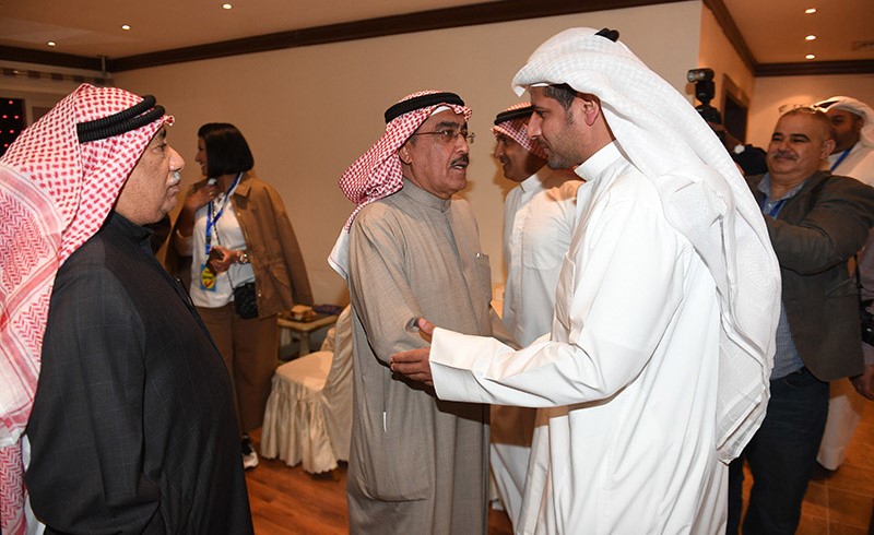 الزميل عدنان الراشد يتلقى التهاني