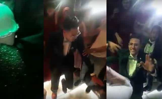 بالفيديو.. تصرف مفاجئ لشاب مصري في حفل خطوبته يشعل غضب "مواقع التواصل"