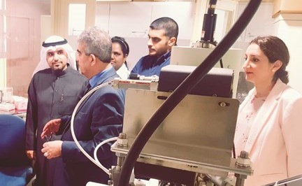 زيارة لمختبرات النانو تكنولوجي بكلية الهندسة والبترول بجامعة الكويت