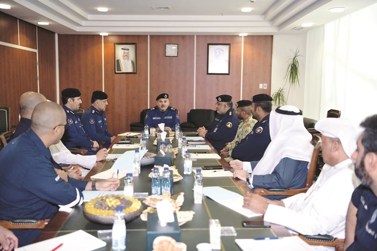 اللواء جمال البليهيص يترأس اجتماعا لممثلي الجهات المشاركة في شامل 5﻿