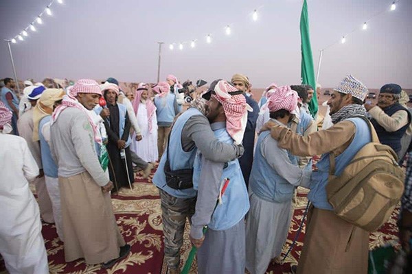 بالفيديو.. قافلة ركايب تنهي رحلتها قاطعةً صحراء الربع الخالي على الأبل في 24 يوماً