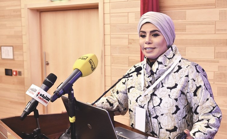 نجاة الحشاش تلقي كلمة (متين غوزال)﻿