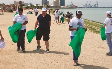 عدد من الطلبة المشاركين﻿