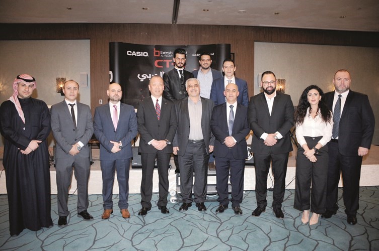 مديرو شركة اليوسفي وشركة كاسيو﻿