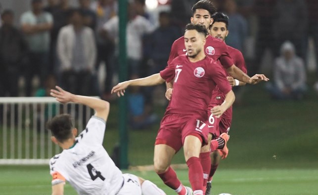 الاولمبي القطري حقق فوزا مستحقا على نظيره الافغاني ﻿