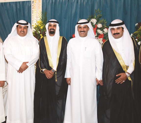 مساعد العارضي ومنيف السميران يباركان﻿