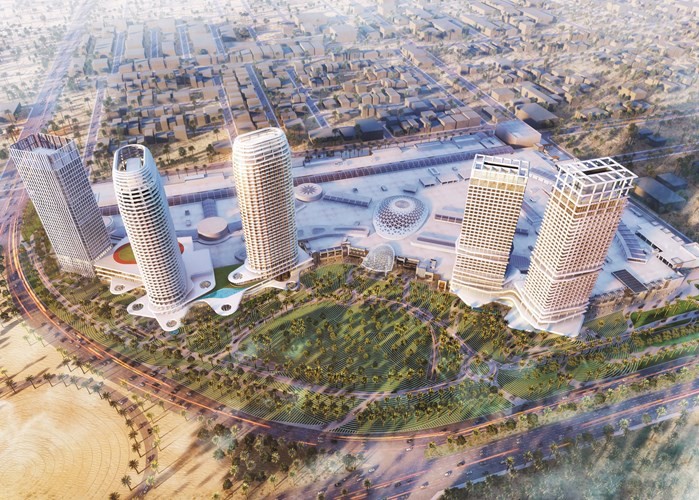 الأفنيوز - الرياض الذي يعتبر من أكبر المشاريع متعددة الاستخدامات في السعودية ﻿