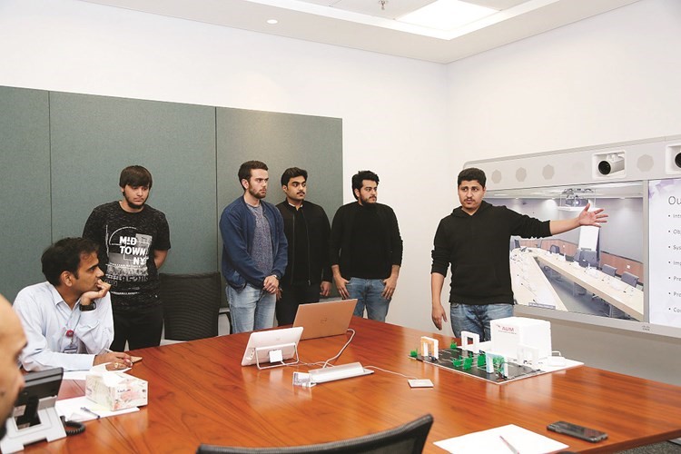 طلاب «AUM» يفوزون بالمركز الأول في مسابقة «جنرال إلكتريك»