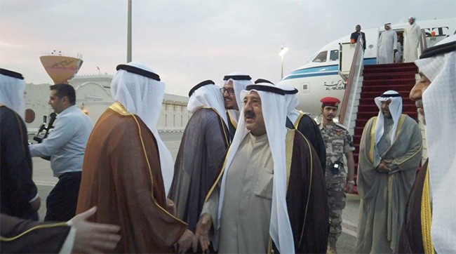 ممثل سمو الأمير يصل الدوحة لحضور حفل افتتاح متحف قطر الوطني