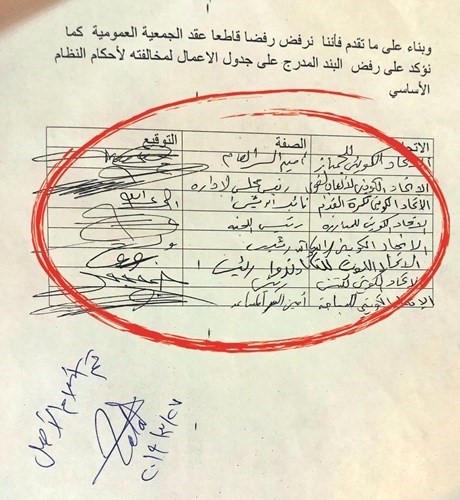 8 اتحادات ترفض نتائج عمومية الأولمبية الكويتية