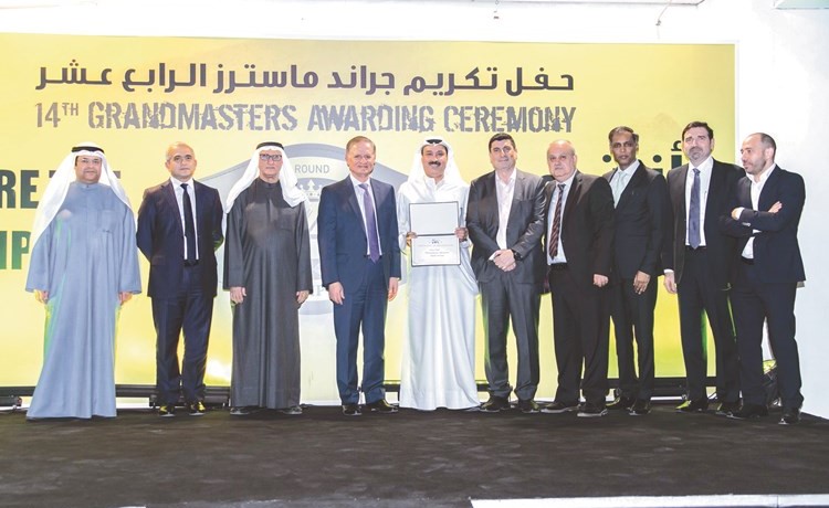 شفروليه الغانم تفوز بجائزة التميّز العالمية GM GrandMasters من جنرال موتورز للمرة الرابعة عشرة