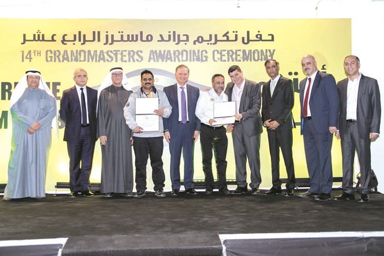 شفروليه الغانم تفوز بجائزة التميّز العالمية GM GrandMasters من جنرال موتورز للمرة الرابعة عشرة