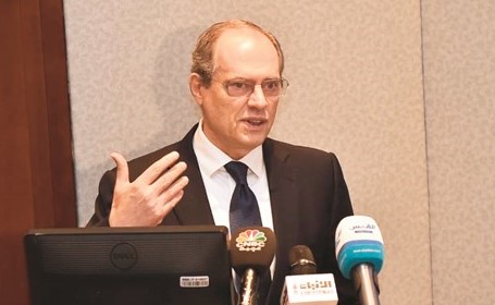 د.سعادة شامي متحدثا خلال الندوة	 (متين غوزال)﻿