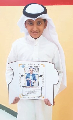 وتكريم للطالب ثامر نايف﻿
