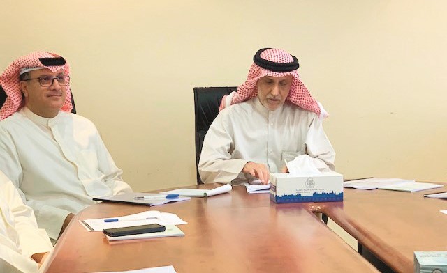 عبدالله الحميضي خلال العمومية ﻿