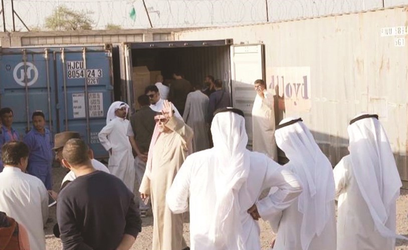صورة أرشيفية لمزاد علني للجمارك﻿