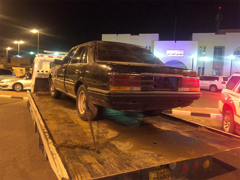 الأمن العام ضبط مركبتين قاموا بأعمال الاستهتار والرعونة في منطقة جابر الأحمد