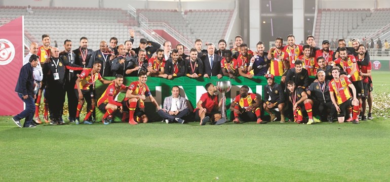 الترجي بطلا لكأس السوبر التونسي على حساب البنزرتي﻿