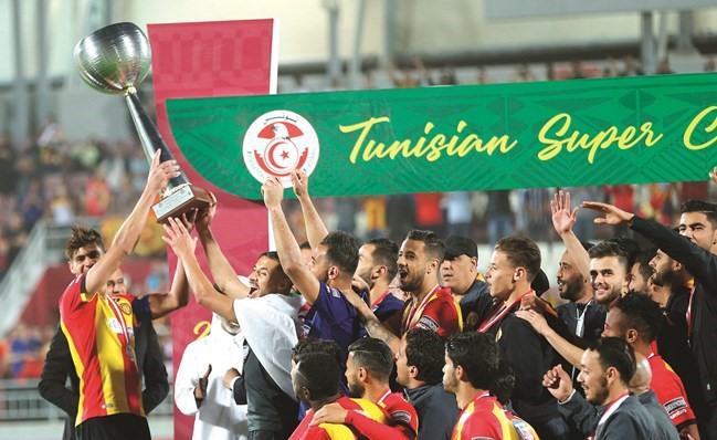 الترجي بطلا لكأس السوبر التونسي على حساب البنزرتي﻿