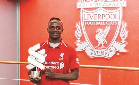 ماني لاعب الشهر في «الليفر»