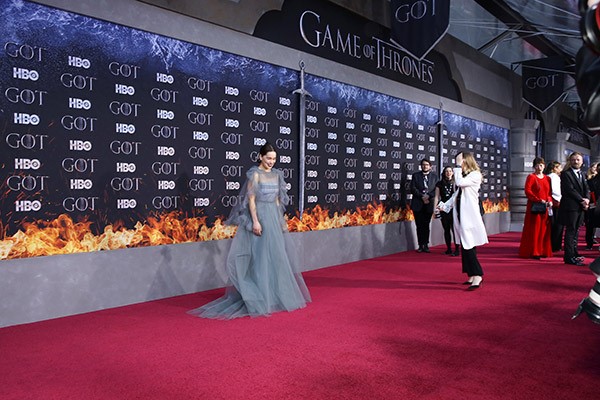 بالصور.. انطلاق العرض الأول لـ"موسم الوداع" من "game of thrones" فى نيويورك