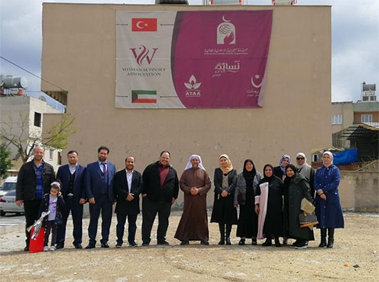 "الهيئة الخيرية" تفتتح مركزاً مجتمعياً للاجئين السوريين جنوب تركيا