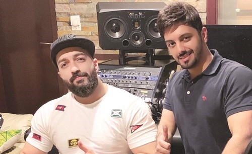 مشاري وحميد في الاستديو﻿