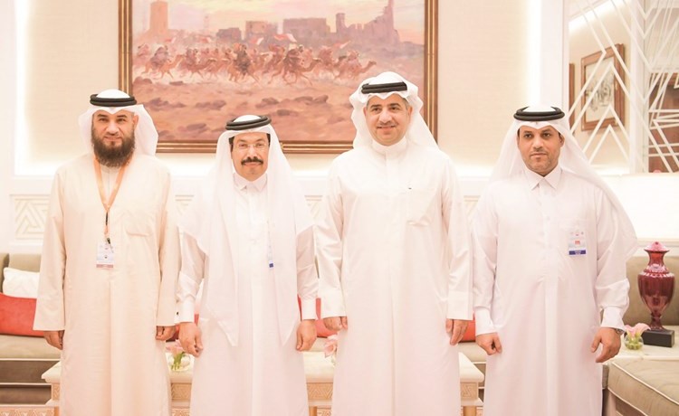 د.عودة الرويعي وصقر المريخي وعلام الكندري ﻿